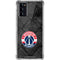 NBA Washington Wizards Black Rust Galaxy Note20 5G Clear Case