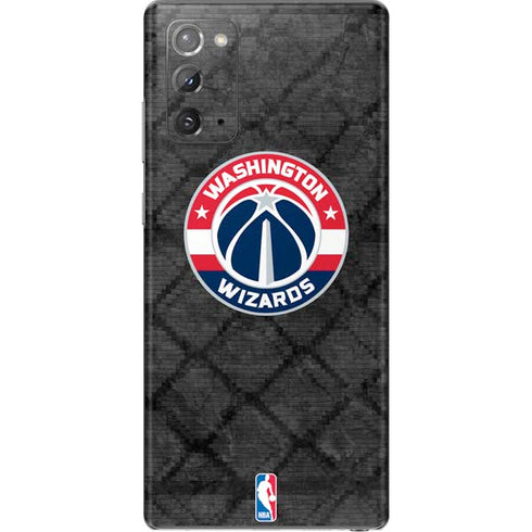 NBA Washington Wizards Black Rust Galaxy Note20 5G Skin