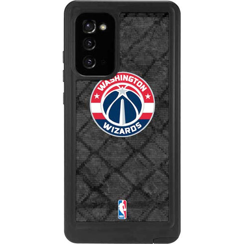 NBA Washington Wizards Black Rust Galaxy Note20 5G Waterproof Case