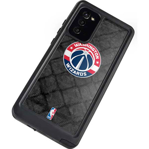 NBA Washington Wizards Black Rust Galaxy Note20 5G Waterproof Case