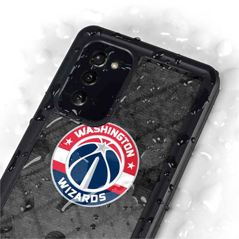 NBA Washington Wizards Black Rust Galaxy Note20 5G Waterproof Case