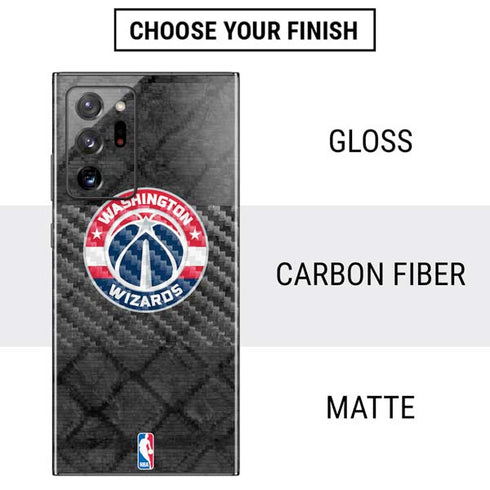 NBA Washington Wizards Black Rust Galaxy Note20 Ultra 5G Skin