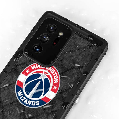 NBA Washington Wizards Black Rust Galaxy Note20 Ultra 5G Waterproof Case