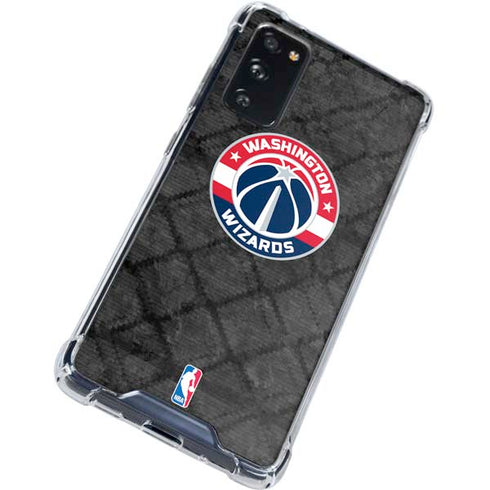 NBA Washington Wizards Black Rust Galaxy S20 FE Clear Case