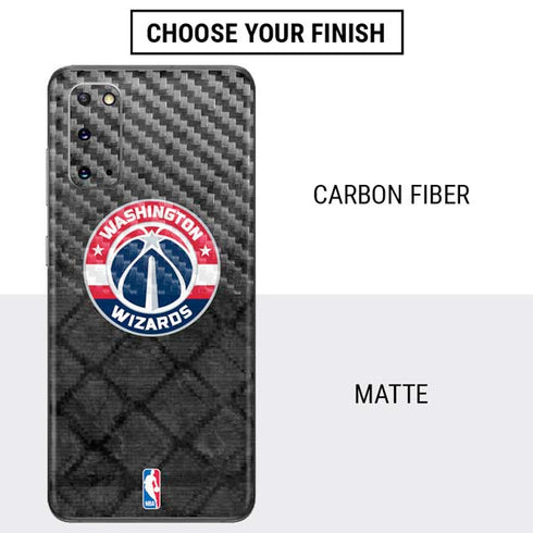 NBA Washington Wizards Black Rust Galaxy S20 Skin
