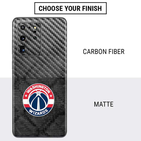 NBA Washington Wizards Black Rust Galaxy S20 Ultra 5G Skin