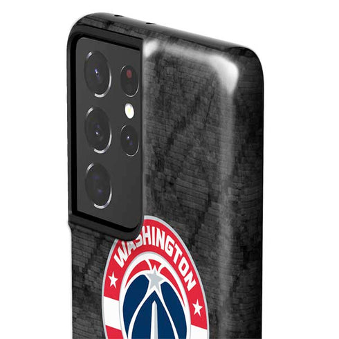 NBA Washington Wizards Black Rust Galaxy S21 Ultra 5G Pro Case
