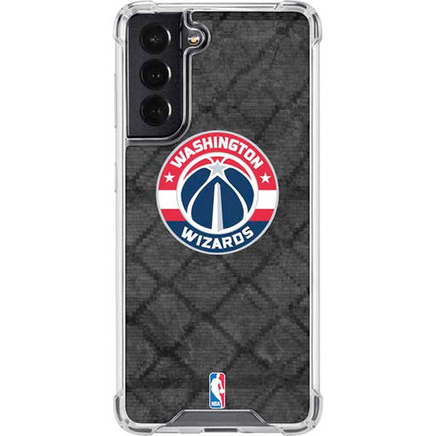 NBA Washington Wizards Black Rust Galaxy S22 Clear Case