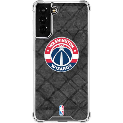 NBA Washington Wizards Black Rust Galaxy S22 Plus Clear Case