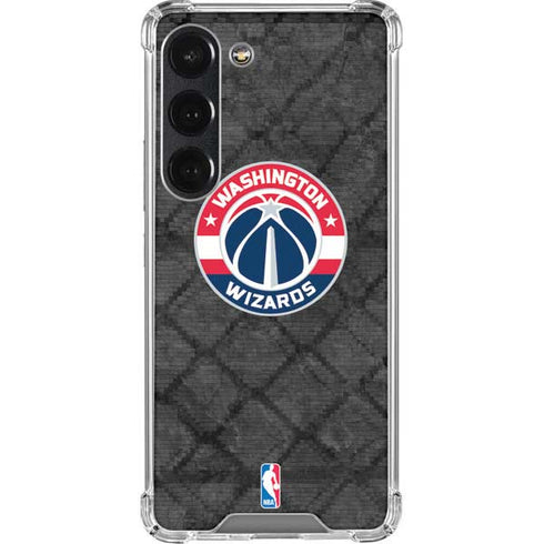 NBA Washington Wizards Black Rust Galaxy S23 Clear Case