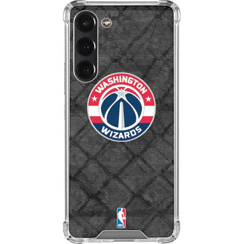 NBA Washington Wizards Black Rust Galaxy S23 Plus Clear Case
