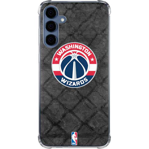 NBA Washington Wizards Black Rust Galaxy S24 Clear Case
