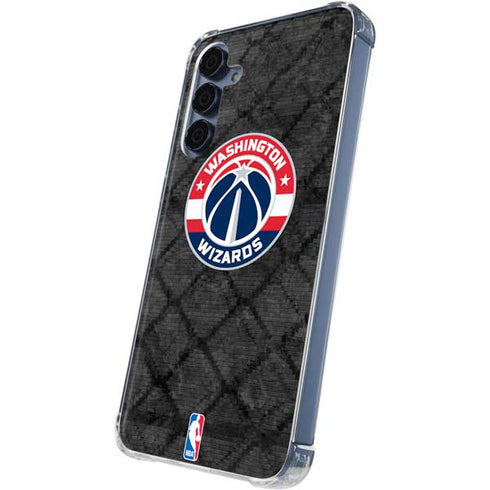 NBA Washington Wizards Black Rust Galaxy S24 Clear Case
