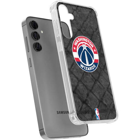 NBA Washington Wizards Black Rust Galaxy S24 Plus Clear Case