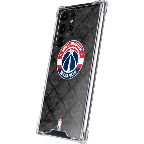 NBA Washington Wizards Black Rust Galaxy S24 Ultra Clear Case