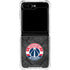 NBA Washington Wizards Black Rust Galaxy Z Flip5 5G Clear Case