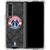 NBA Washington Wizards Black Rust Galaxy Z Fold4 5G Clear Case