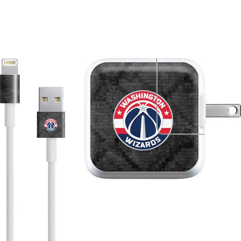 NBA Washington Wizards Black Rust iPad Charger (10W USB) Skin