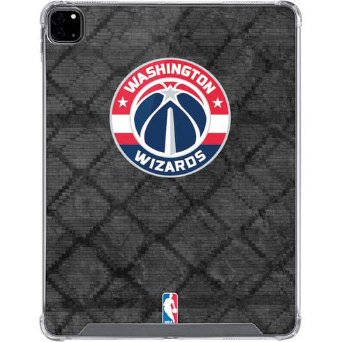 NBA Washington Wizards Black Rust iPad Pro 12.9in (2020) Clear Case