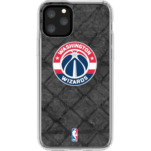 NBA Washington Wizards Black Rust iPhone 11 Pro Clear Case
