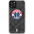 NBA Washington Wizards Black Rust iPhone 11 Pro Clear Case