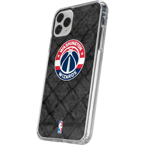 NBA Washington Wizards Black Rust iPhone 11 Pro Clear Case