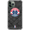 NBA Washington Wizards Black Rust iPhone 11 Pro Max Clear Case