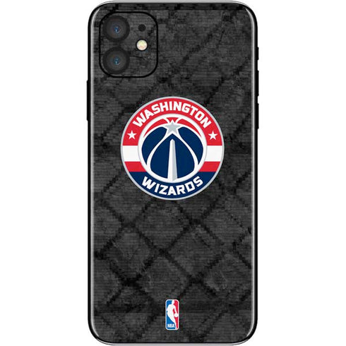 NBA Washington Wizards Black Rust iPhone 11 Skin