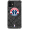 NBA Washington Wizards Black Rust iPhone 12 Mini Clear Case