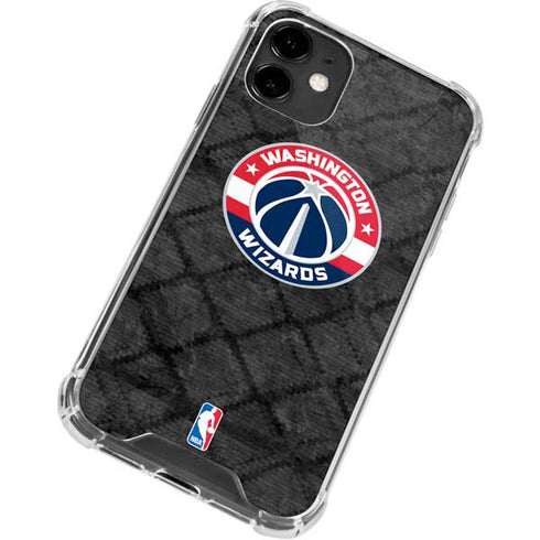 NBA Washington Wizards Black Rust iPhone 12 Mini Clear Case