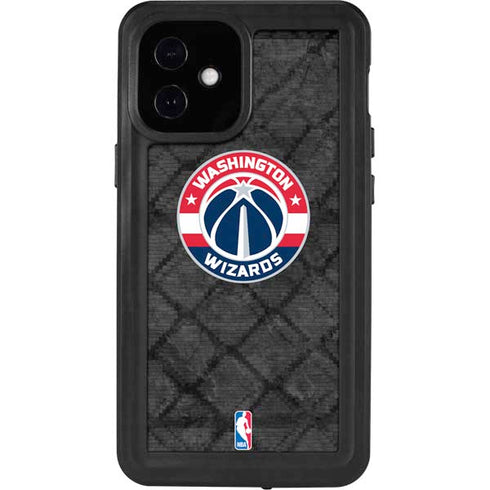 NBA Washington Wizards Black Rust iPhone 12 Mini Waterproof Case
