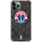 NBA Washington Wizards Black Rust iPhone 12 Pro Clear Case