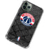 NBA Washington Wizards Black Rust iPhone 12 Pro Clear Case