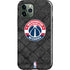 NBA Washington Wizards Black Rust iPhone 12 Pro Impact Case
