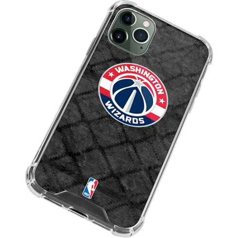 NBA Washington Wizards Black Rust iPhone 12 Pro Max Clear Case