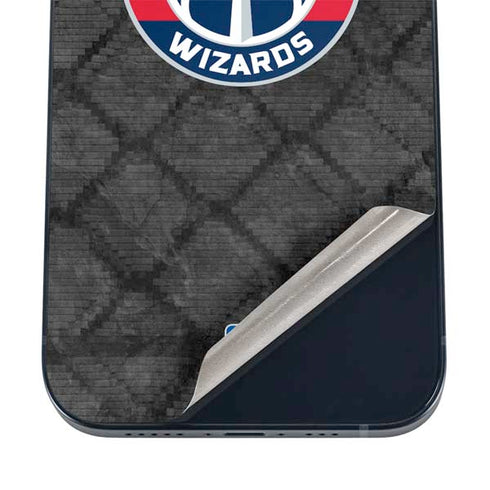 NBA Washington Wizards Black Rust iPhone 12 Skin