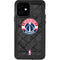 NBA Washington Wizards Black Rust iPhone 12 Waterproof Case