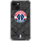 NBA Washington Wizards Black Rust iPhone 13 Clear Case