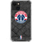 NBA Washington Wizards Black Rust iPhone 13 Mini Clear Case