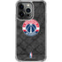 NBA Washington Wizards Black Rust iPhone 13 Pro Clear Case