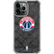 NBA Washington Wizards Black Rust iPhone 13 Pro Max Clear Case