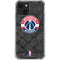 NBA Washington Wizards Black Rust iPhone 14 Clear Case