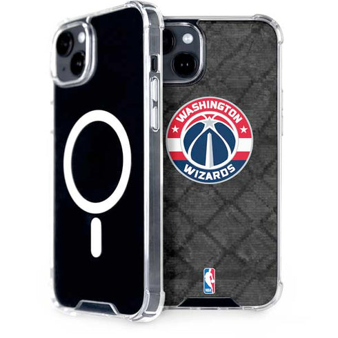 NBA Washington Wizards Black Rust iPhone 15 MagSafe Case