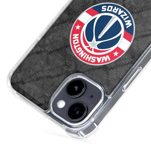 NBA Washington Wizards Black Rust iPhone 15 Plus MagSafe Case