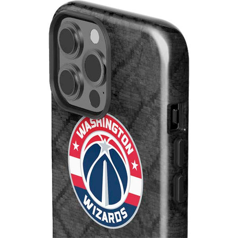 NBA Washington Wizards Black Rust iPhone 15 Pro Max Impact Case