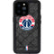 NBA Washington Wizards Black Rust iPhone 14 Pro Max Waterproof Case