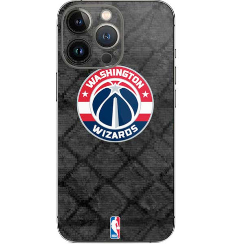NBA Washington Wizards Black Rust iPhone 14 Pro Skin