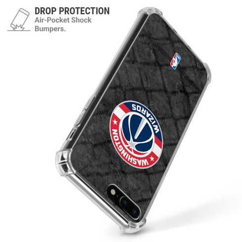 NBA Washington Wizards Black Rust iPhone 7/8 Plus Clear Case