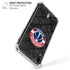 NBA Washington Wizards Black Rust iPhone XR Clear Case