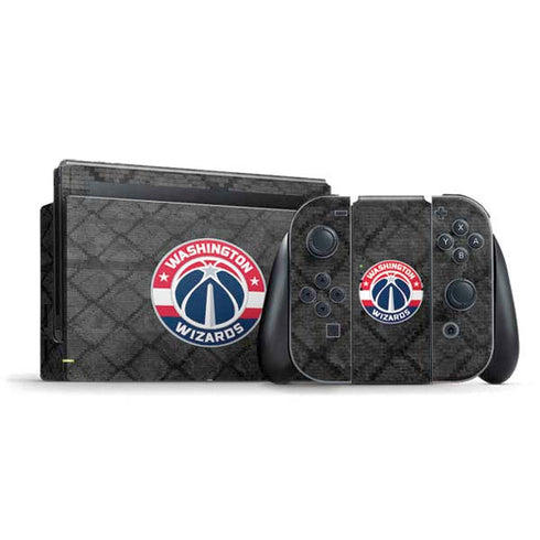 NBA Washington Wizards Black Rust Nintendo Switch Bundle Skin